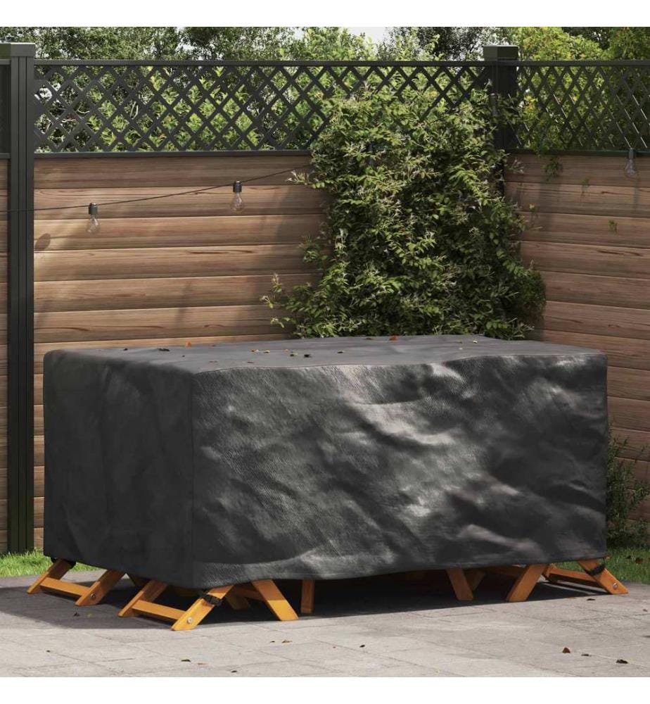 Möbelbezug Uni Schwarz 170 x 100 x 70 cm 600D