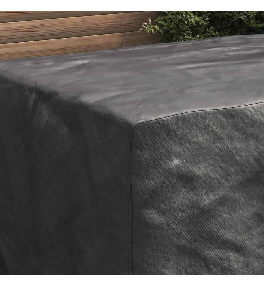 Möbelbezug Uni Schwarz 172 x 113 x 73 cm 600D