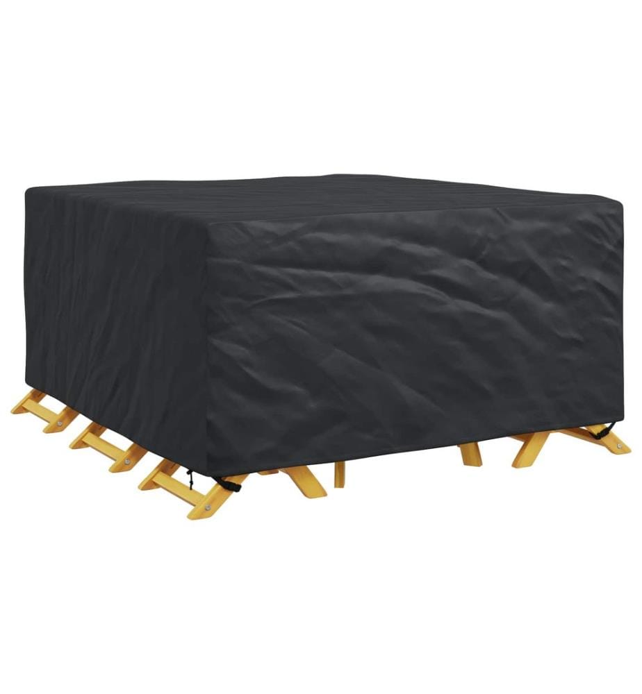 Möbelbezug Uni Schwarz 180 x 190 x 85 cm 420D