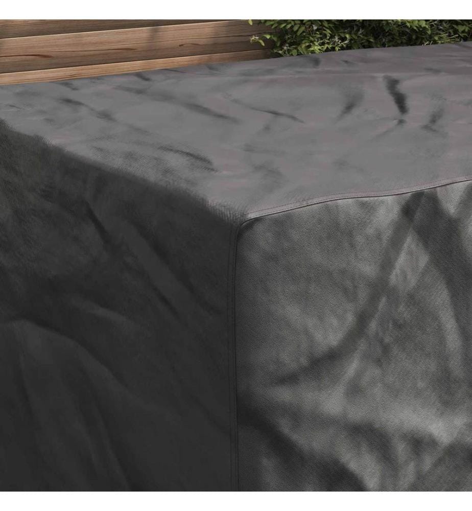 Möbelbezug Uni Schwarz 180 x 120 x 74 cm 420D