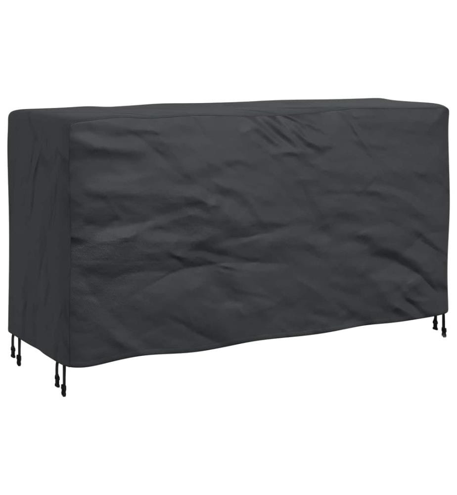 Möbelbezug Uni Schwarz 180 x 70 x 90 cm 210D