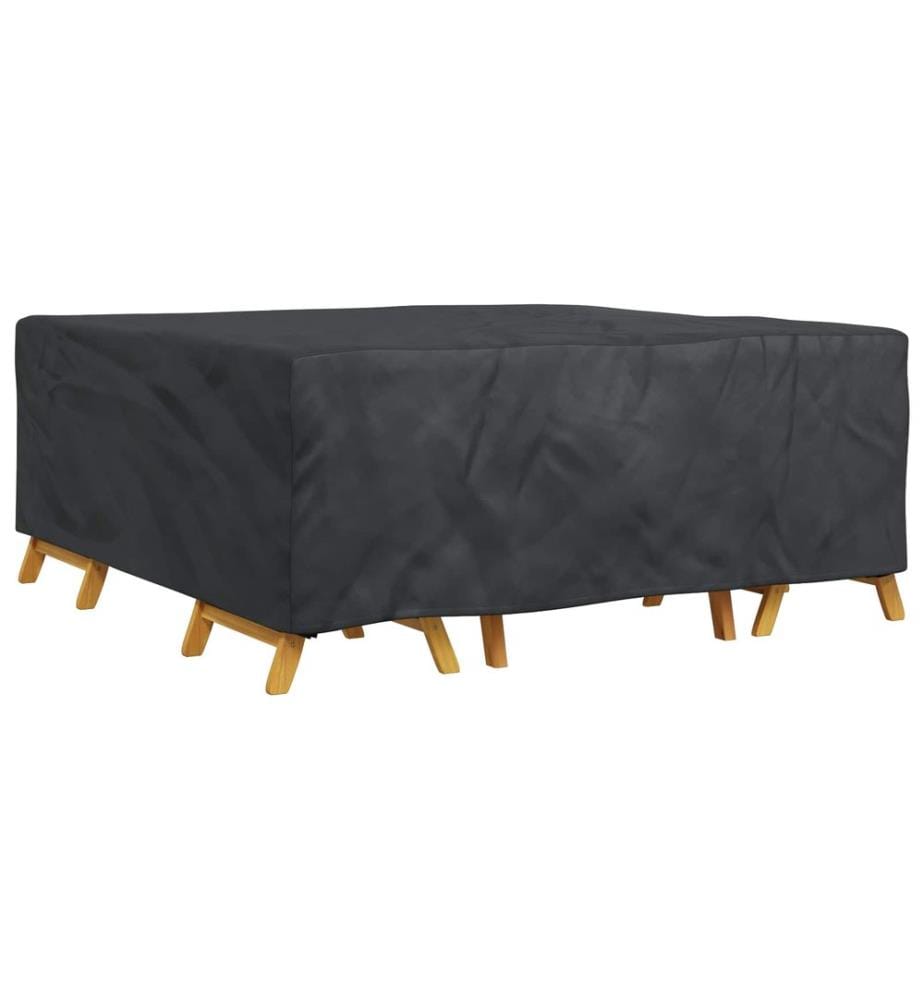 Möbelbezug Uni Schwarz 200 x 200 x 90 cm 210D