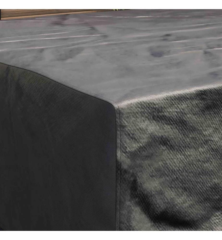 Möbelbezug Uni Schwarz 200 x 200 x 90 cm 210D