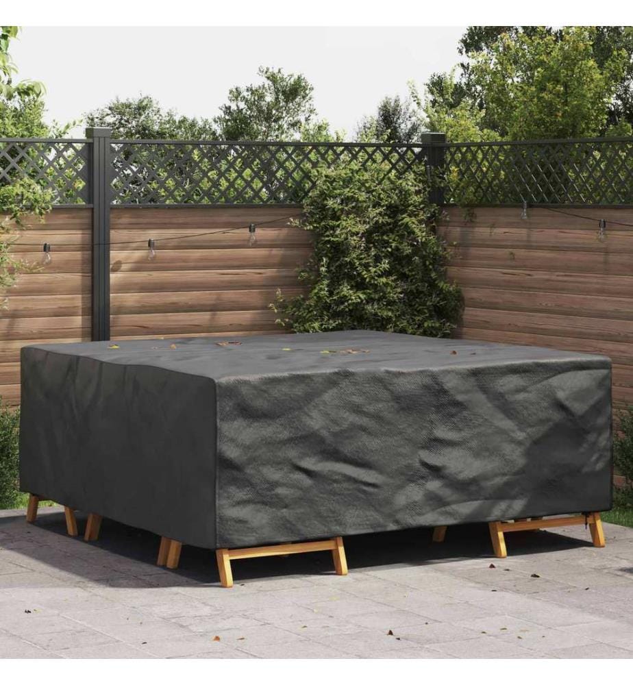 Möbelbezug Uni Schwarz 210 x 200 x 70 cm 600D