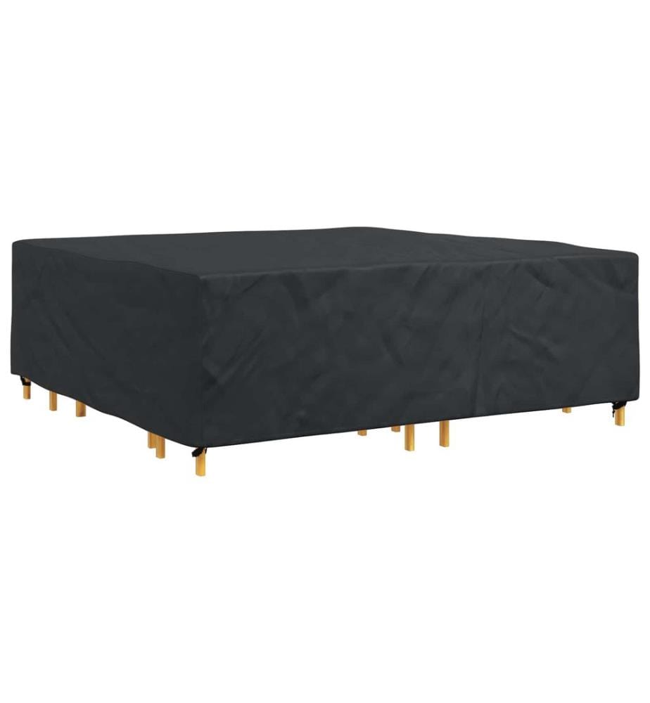 Möbelbezug Uni Schwarz 220 x 220 x 70 cm 600D