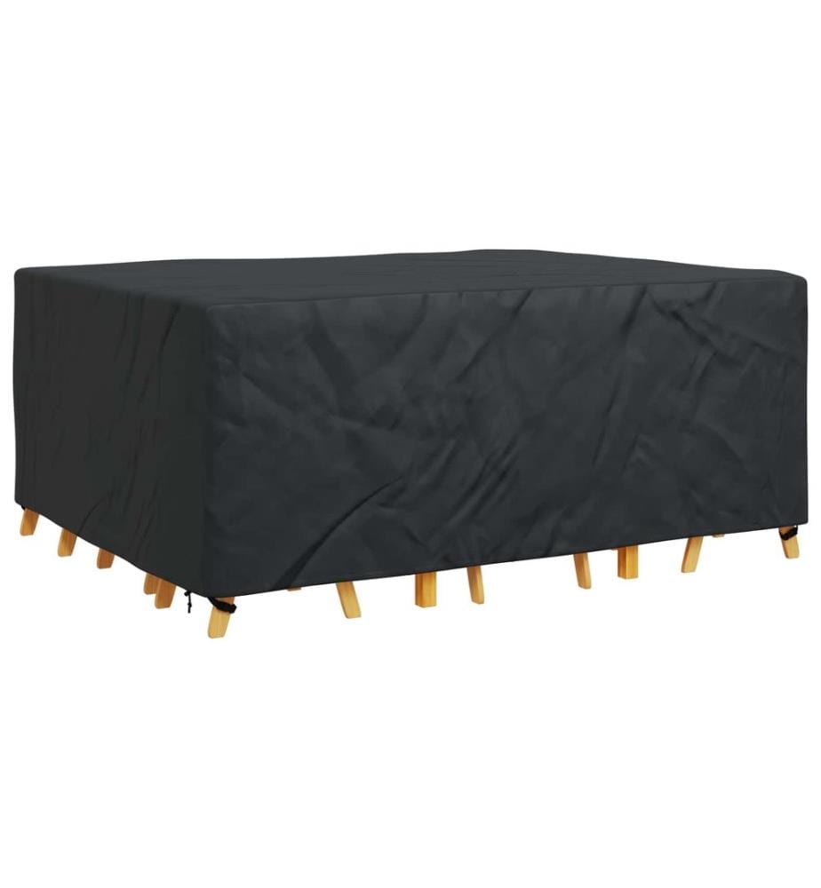 Möbelbezug Uni Schwarz 220 x 190 x 85 cm 420D