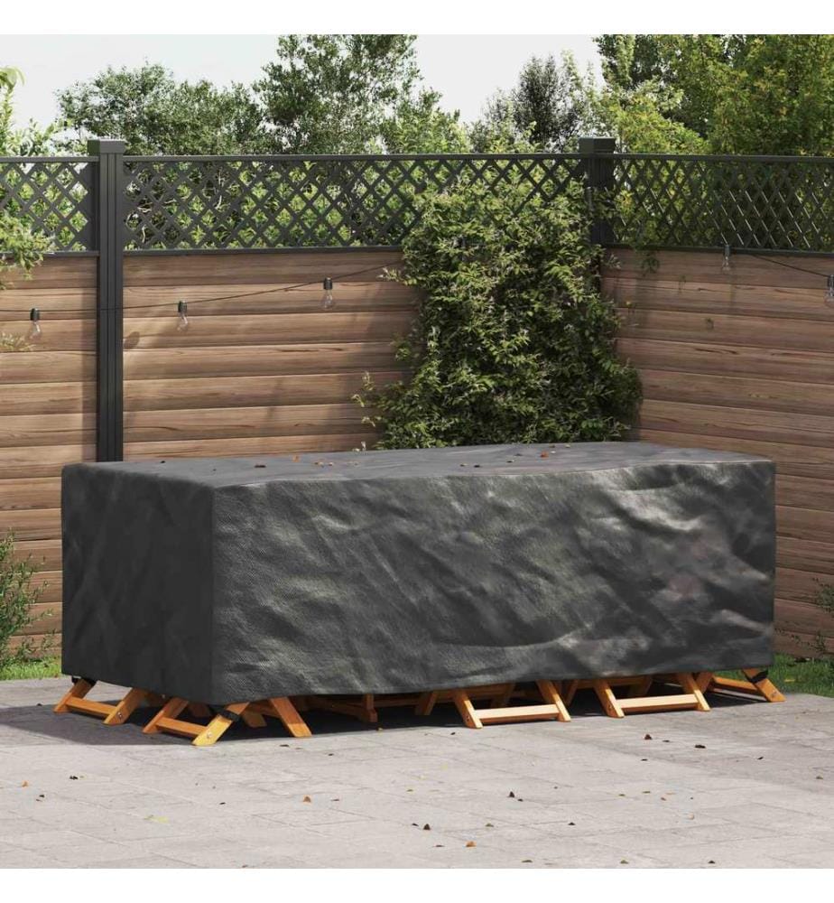 Möbelbezug Uni Schwarz 229 x 113 x 73 cm 210D