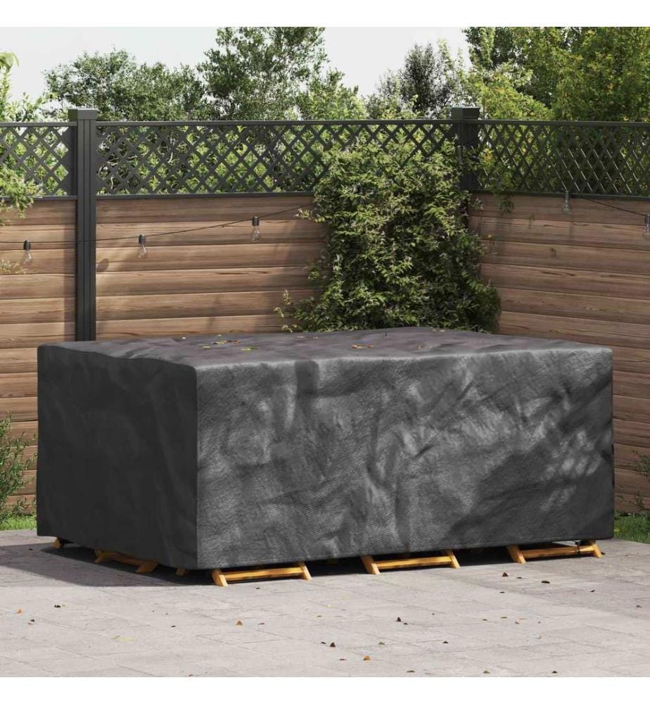 Möbelbezug Uni Schwarz 230 x 165 x 80 cm 600D