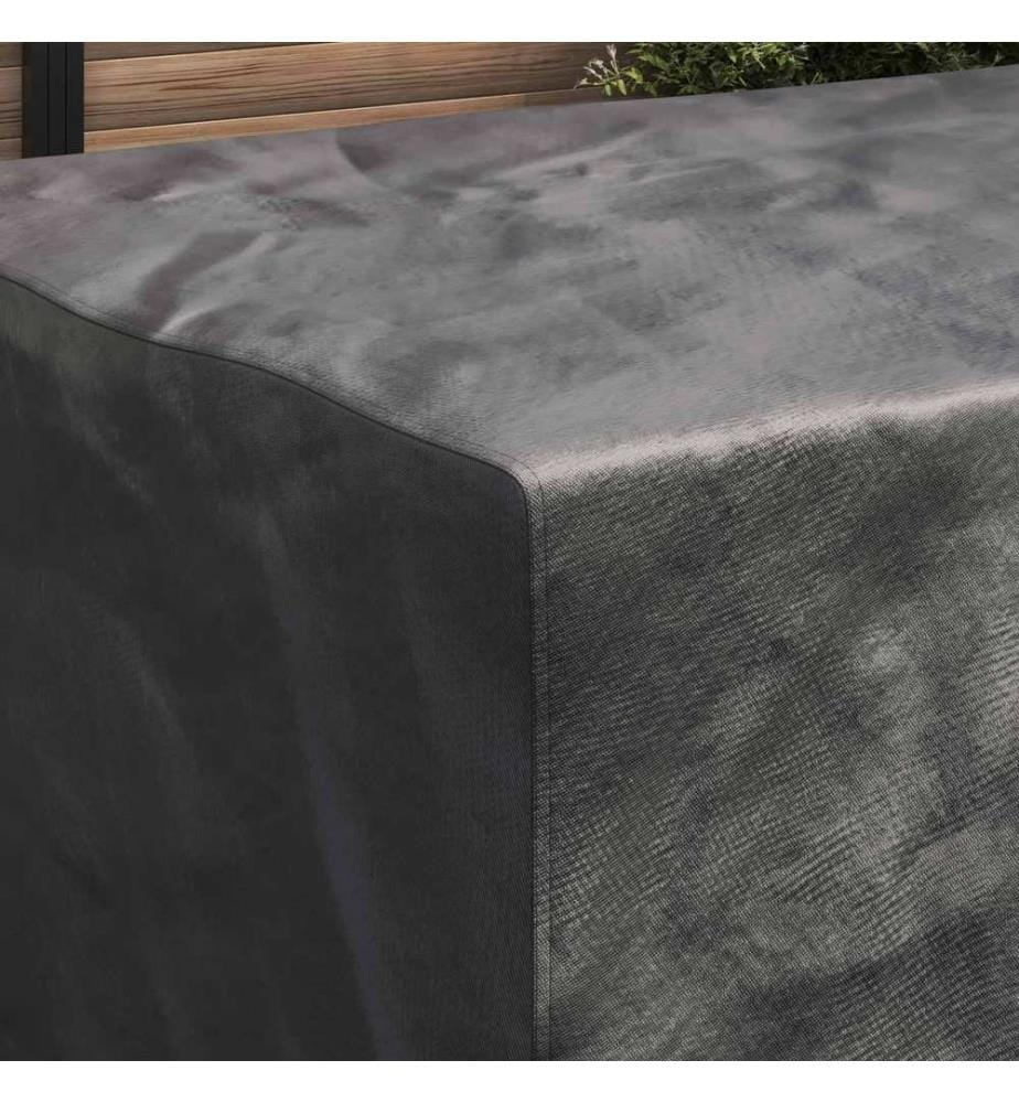 Möbelbezug Uni Schwarz 230 x 165 x 80 cm 600D