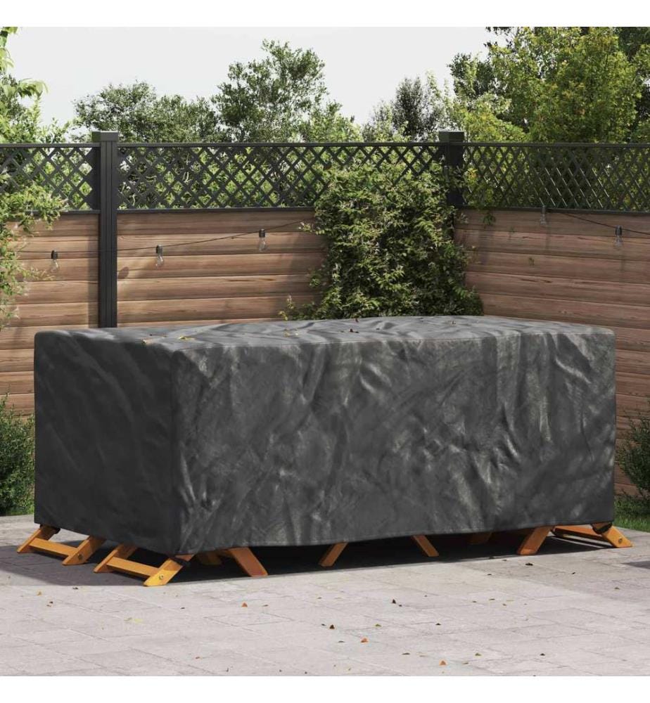 Möbelbezug Uni Schwarz 240 x 140 x 90 cm 210D