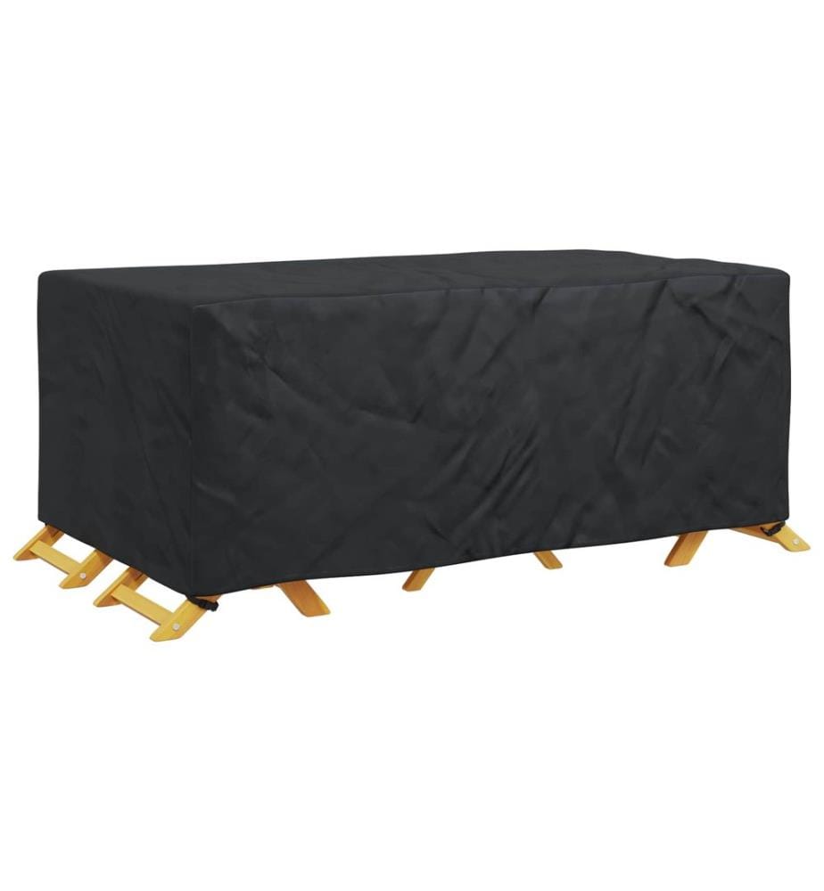 Möbelbezug Uni Schwarz 240 x 140 x 90 cm 420D