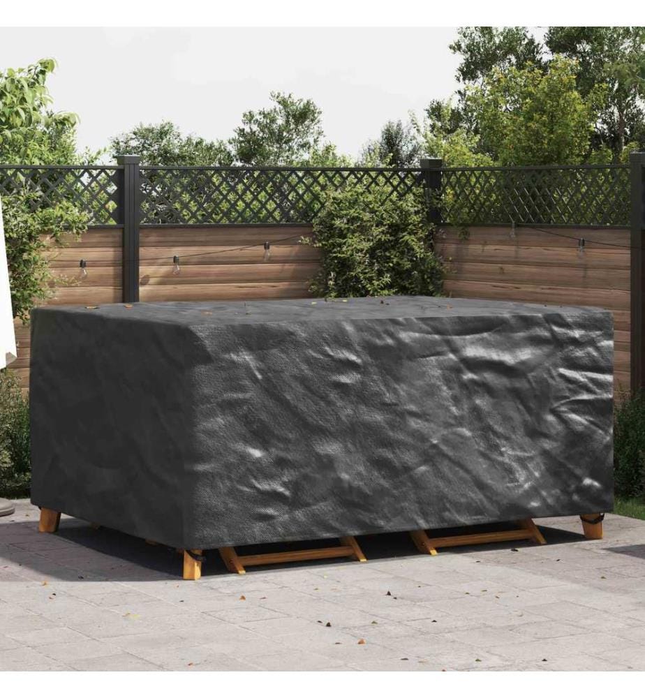 Möbelbezug Uni Schwarz 240 x 160 x 100 cm 210D