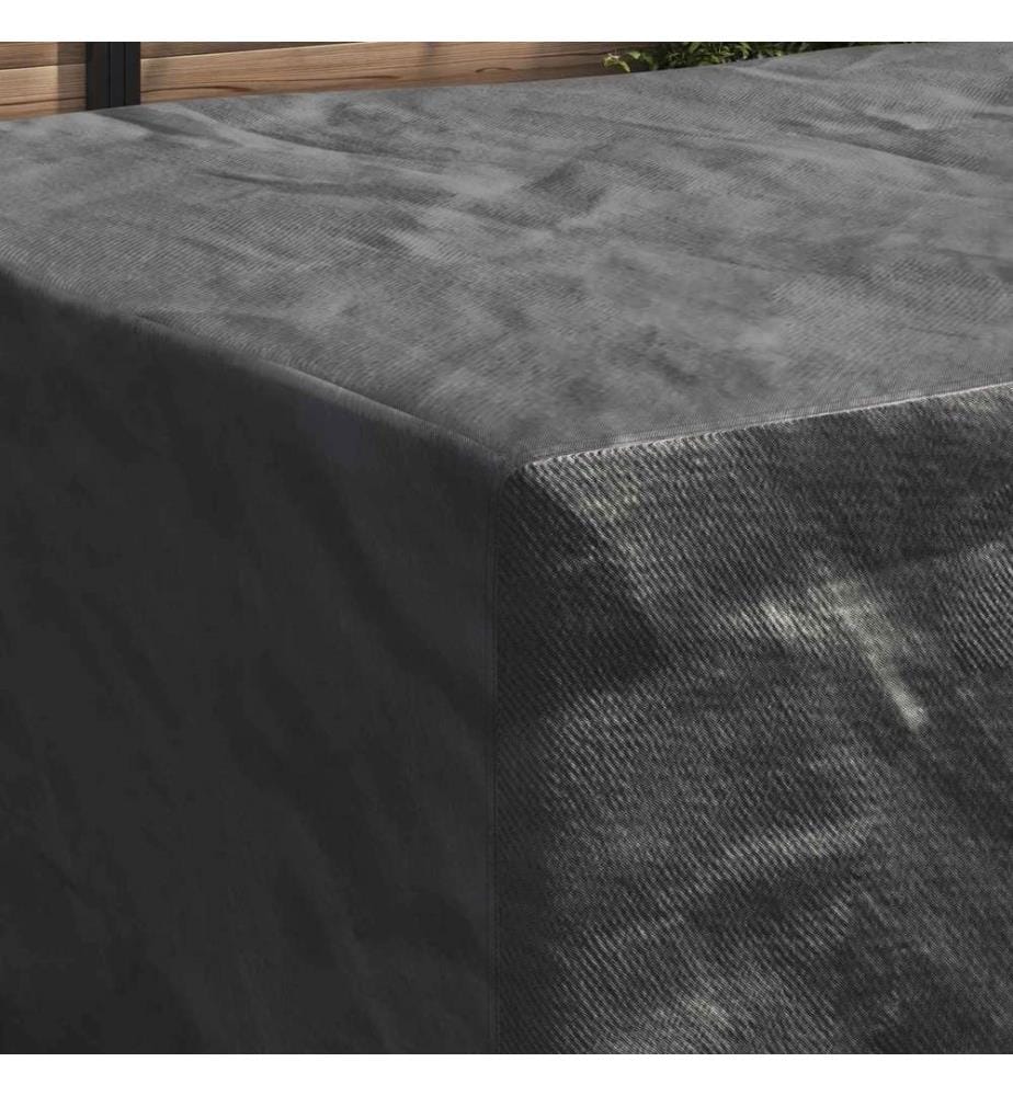 Möbelbezug Uni Schwarz 240 x 180 x 100 cm 600D