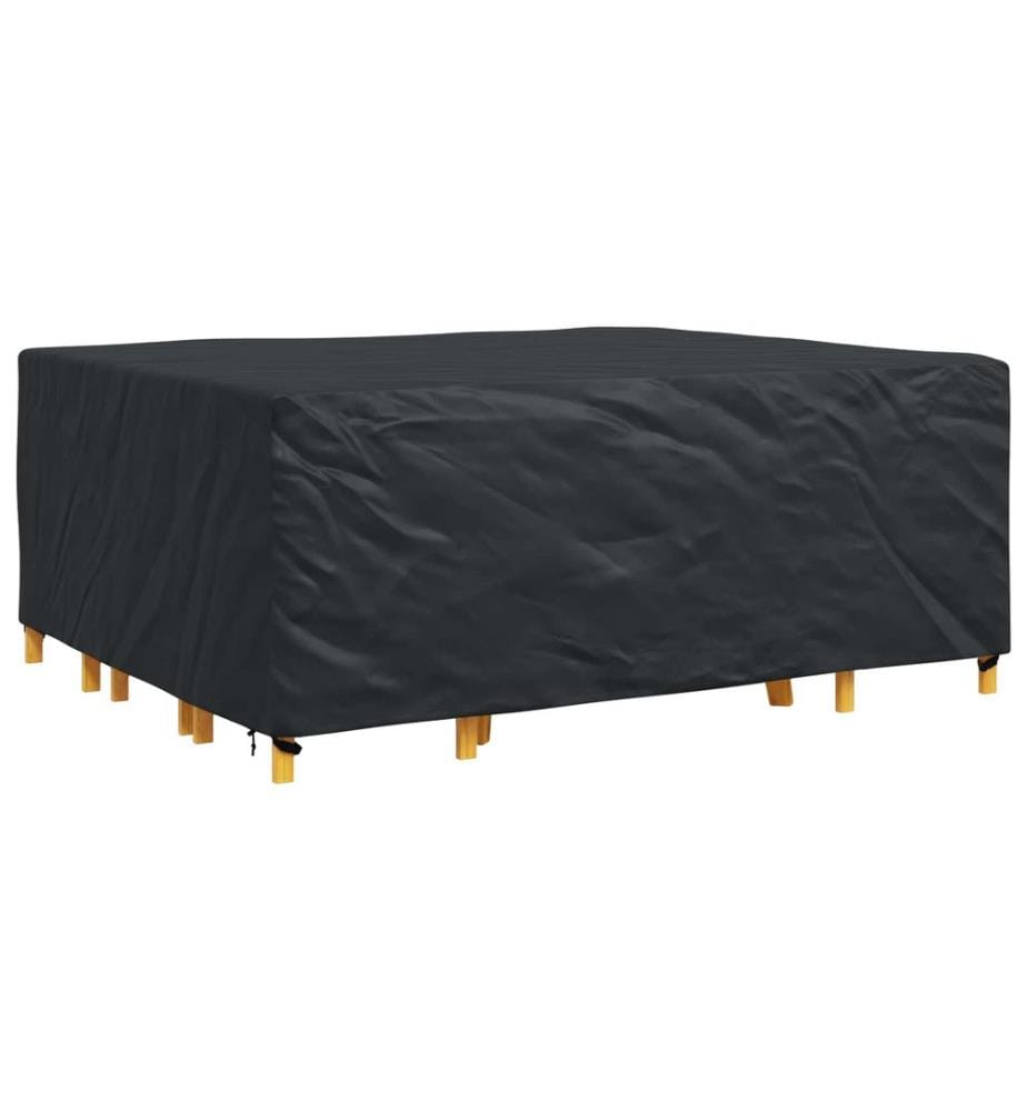 Möbelbezug Uni Schwarz 250 x 210 x 70 cm 210D