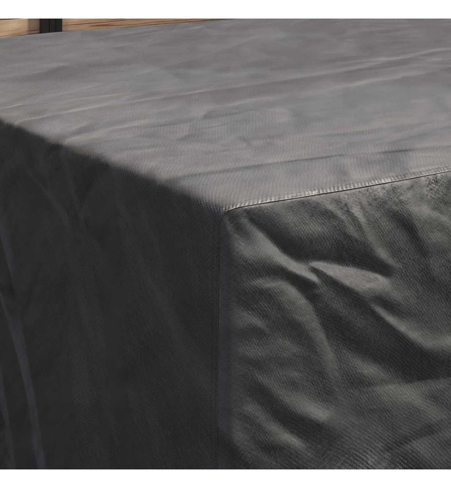 Möbelbezug Uni Schwarz 250 x 210 x 70 cm 210D