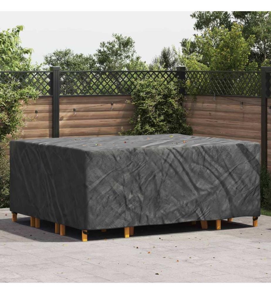 Möbelbezug Uni Schwarz 250 x 210 x 70 cm 600D