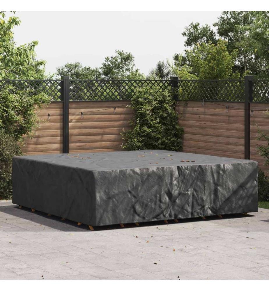 Möbelbezug Uni Schwarz 260 x 260 x 90 cm 210D