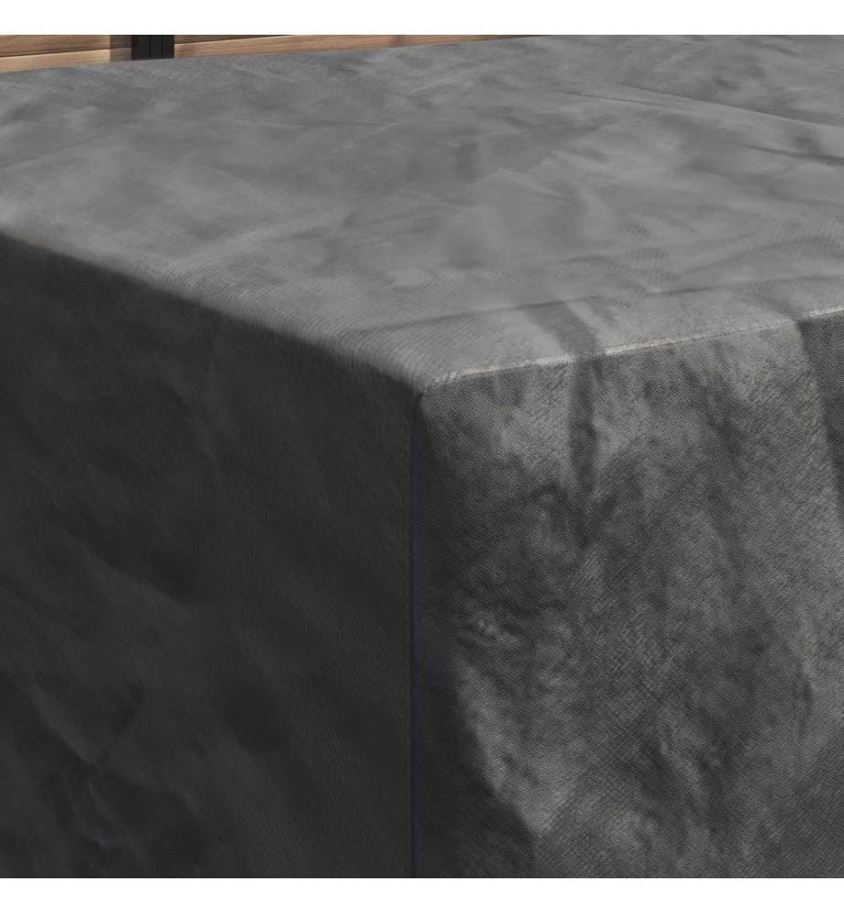 Möbelbezug Uni Schwarz 270 x 180 x 90 cm 210D