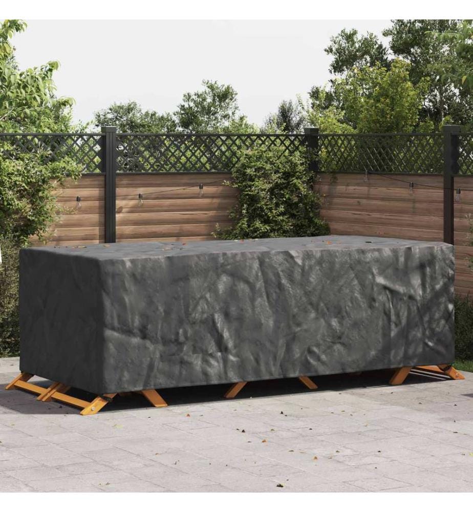 Möbelbezug Uni Schwarz 300 x 140 x 90 cm 420D
