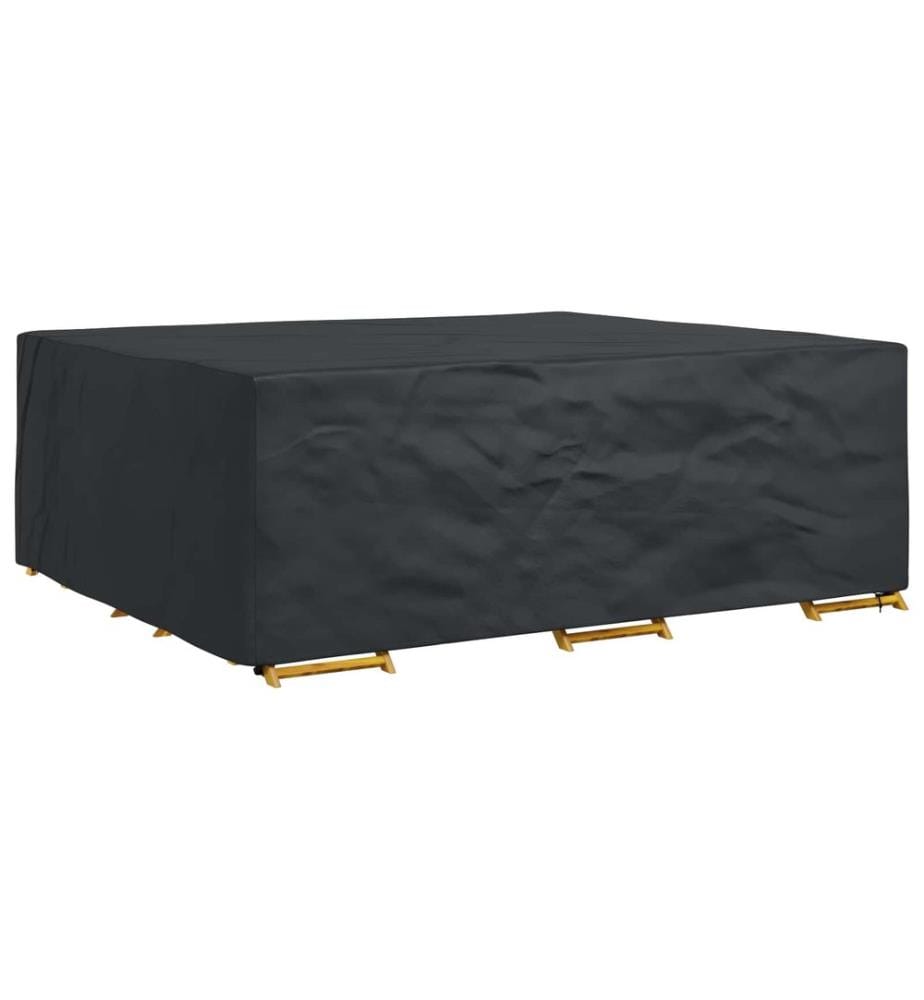 Möbelbezug Uni Schwarz 300 x 250 x 70 cm 420D