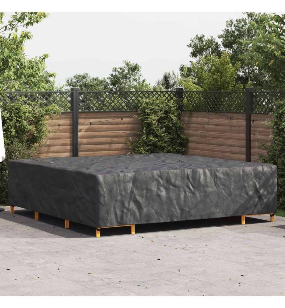 Möbelbezug Uni Schwarz 300 x 300 x 70 cm 210D