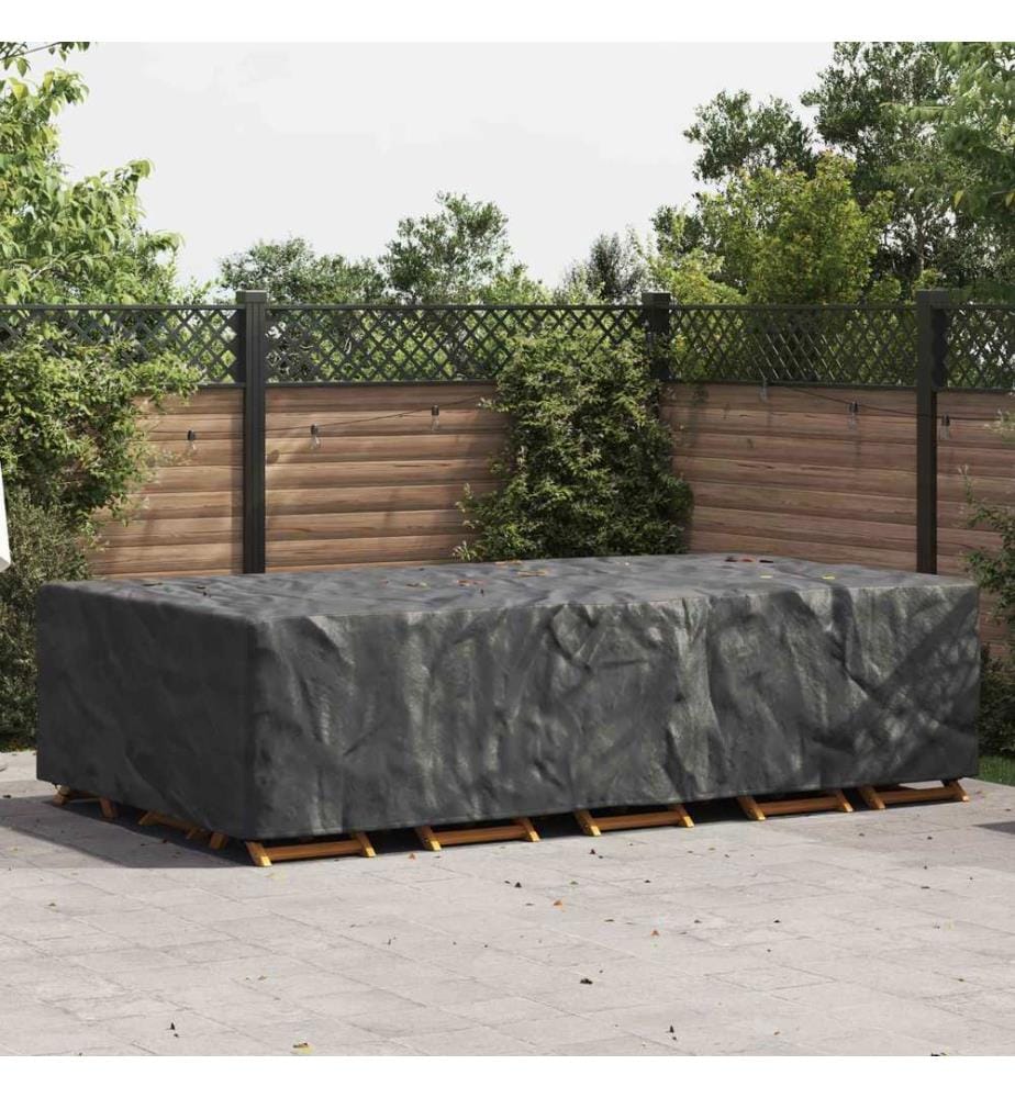 Möbelbezug Uni Schwarz 305 x 190 x 85 cm 210D