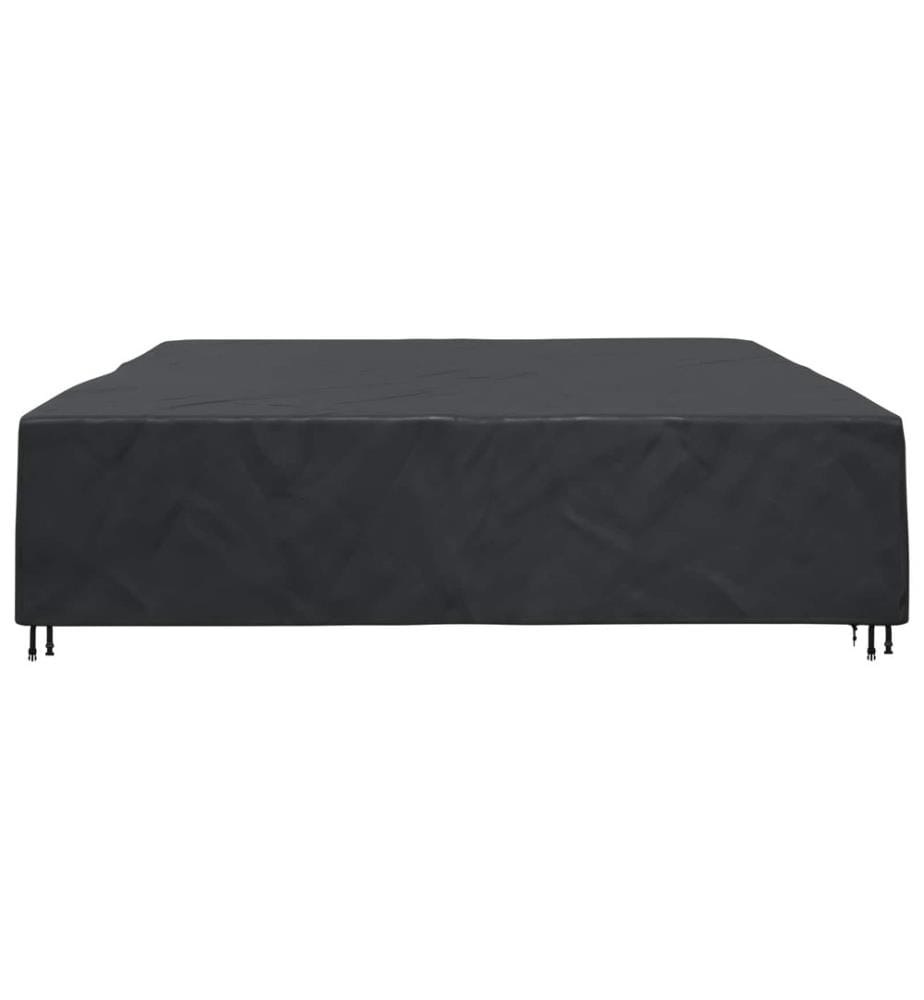 Möbelbezug Uni Schwarz 350 x 260 x 90 cm 210D