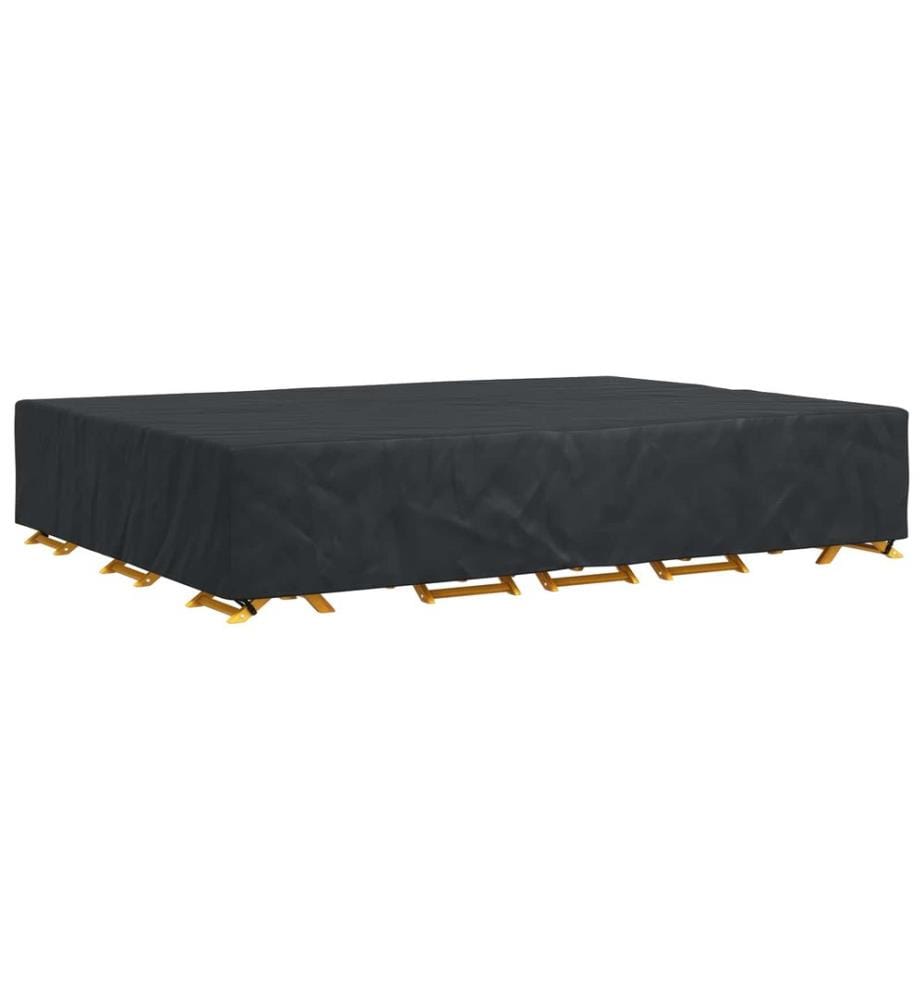 Möbelbezug Uni Schwarz 350 x 260 x 90 cm 420D