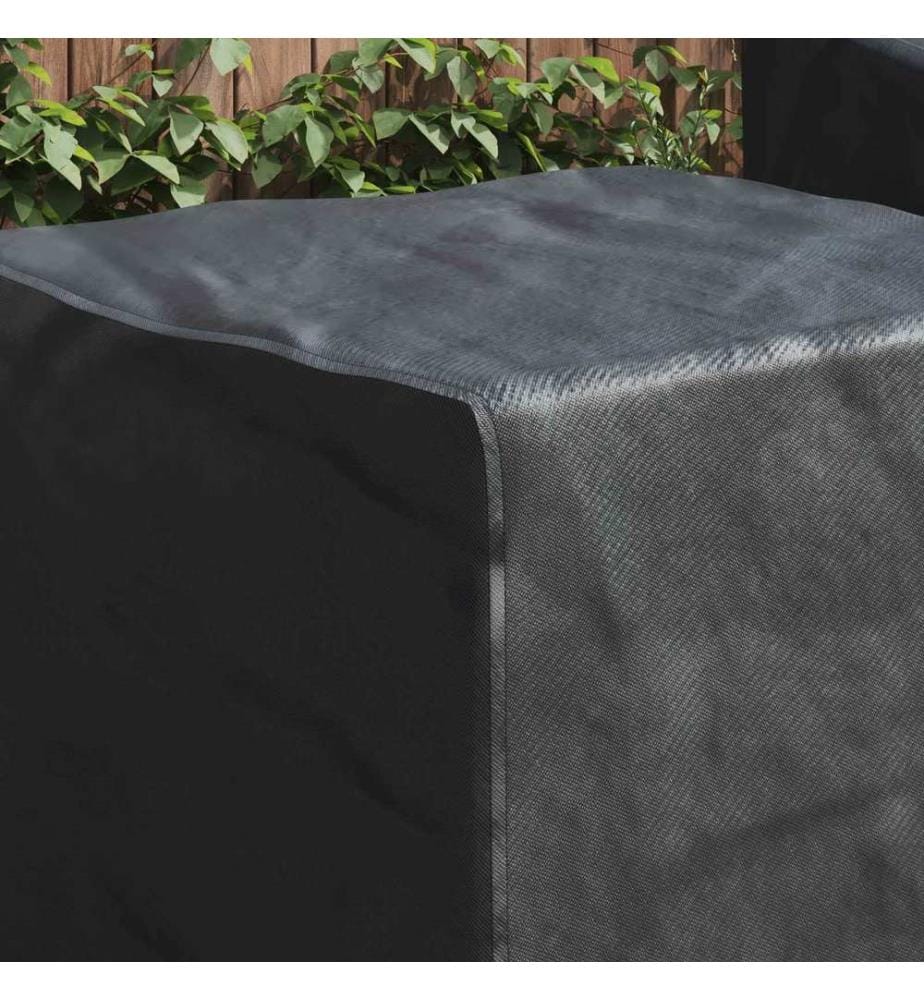Möbelbezug Schwarz 64 x 64 x 65 cm 210D Oxford Stoff