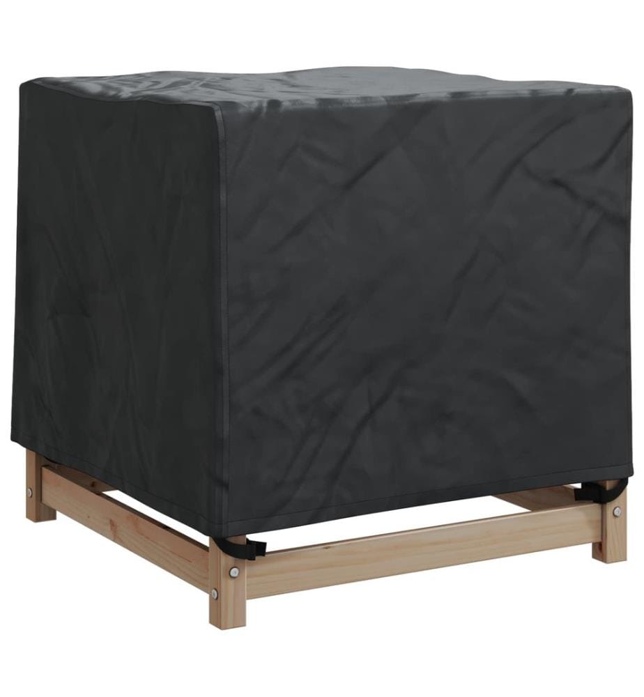 Möbelbezug Schwarz 64 x 64 x 65 cm 420D Oxford Stoff