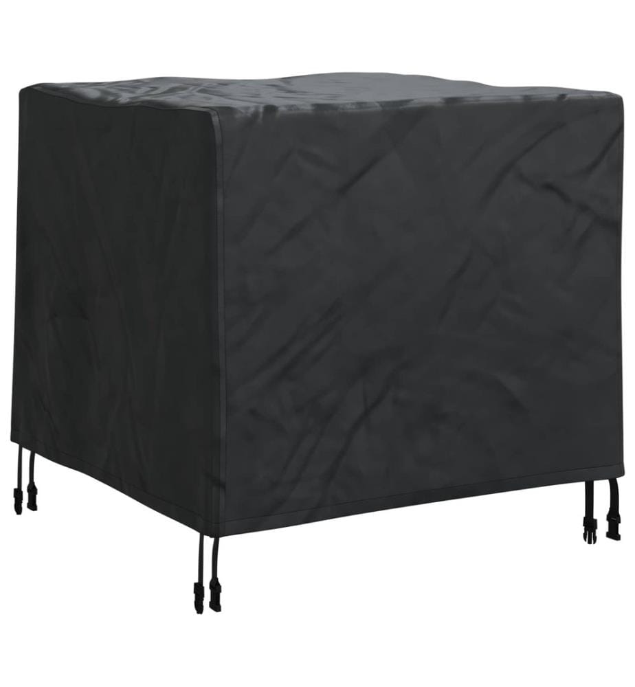 Möbelbezug Schwarz 74 x 74 x 60 cm 210D Oxford Stoff