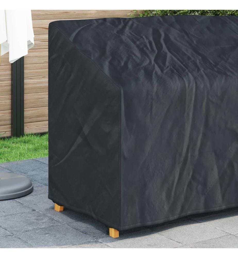 Abdeckung für Gartenbank 134 x 70 x 65 / 94 cm 420D Oxford Stoff
