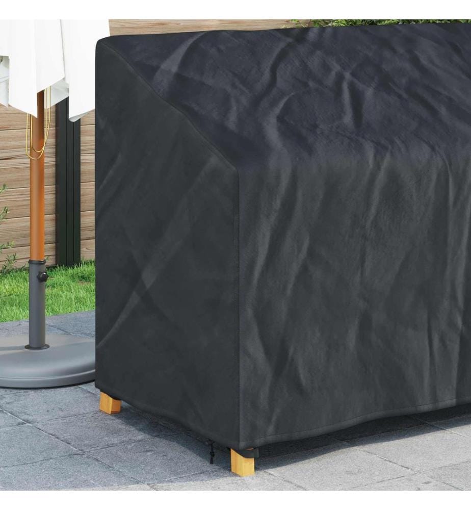 Abdeckung für Gartenbank 165 x 70 x 65 / 94 cm 600D Oxford Stoff