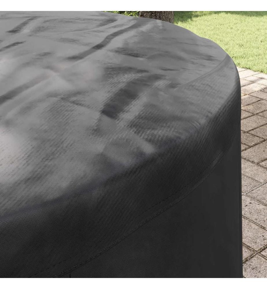 Möbelbezug Schwarz 102 x 102 x 71 cm 210D Oxford Stoff