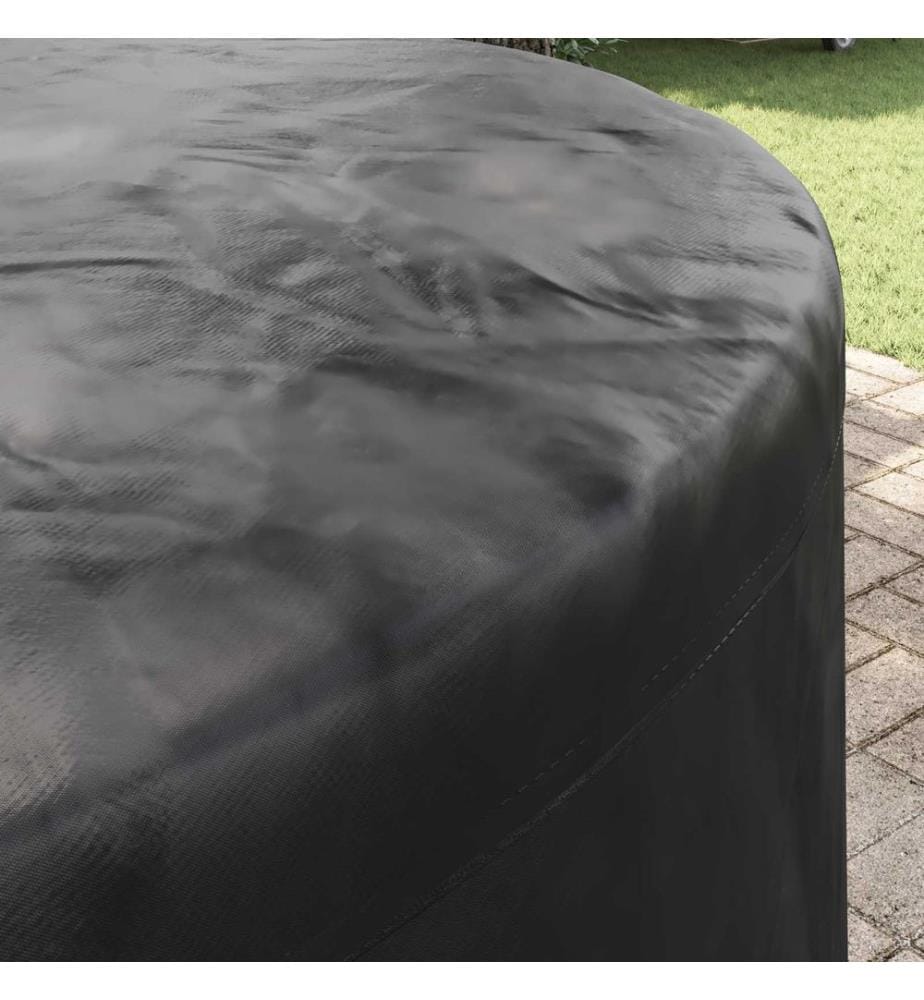 Möbelbezug Schwarz 157 x 157 x 71 cm 420D Oxford Stoff