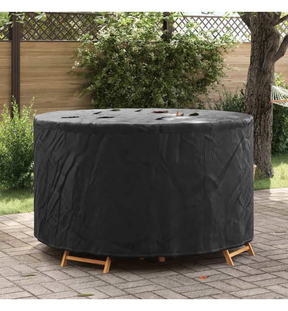 Möbelbezug Schwarz 157 x 157 x 85 cm 210D Oxford Stoff