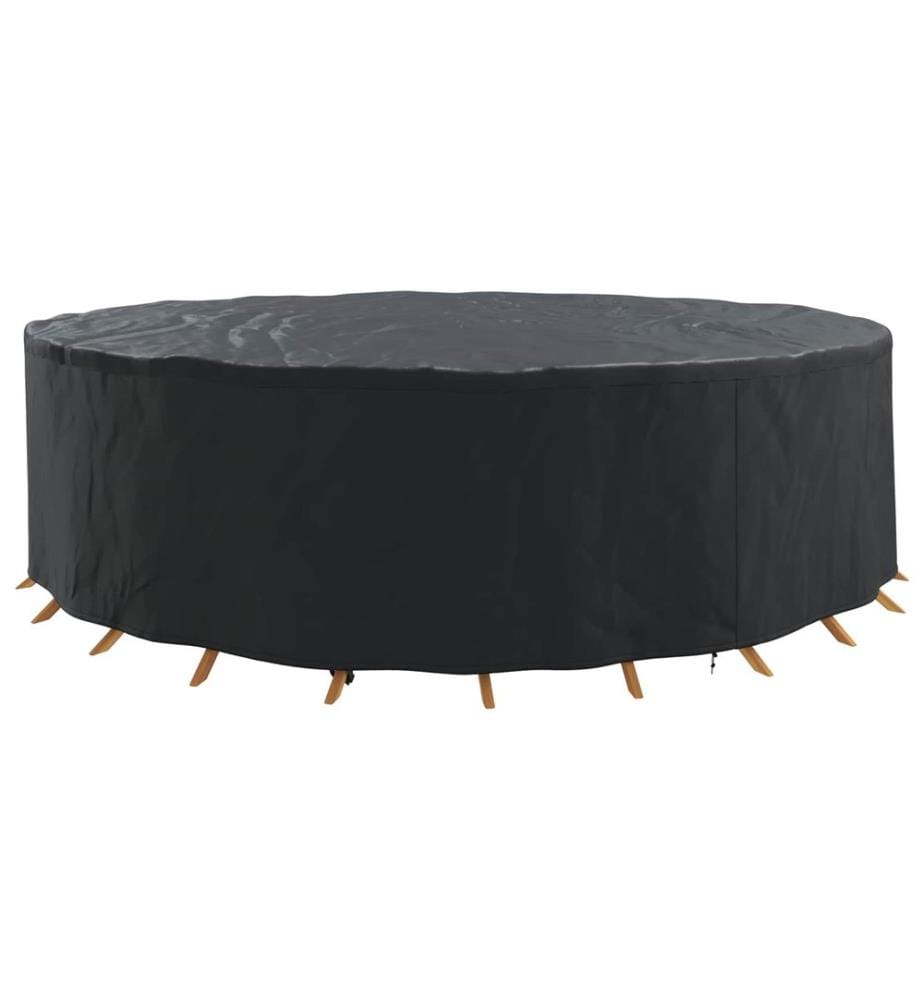 Möbelbezug Schwarz 320 x 320 x 85 cm 420D Oxford Stoff
