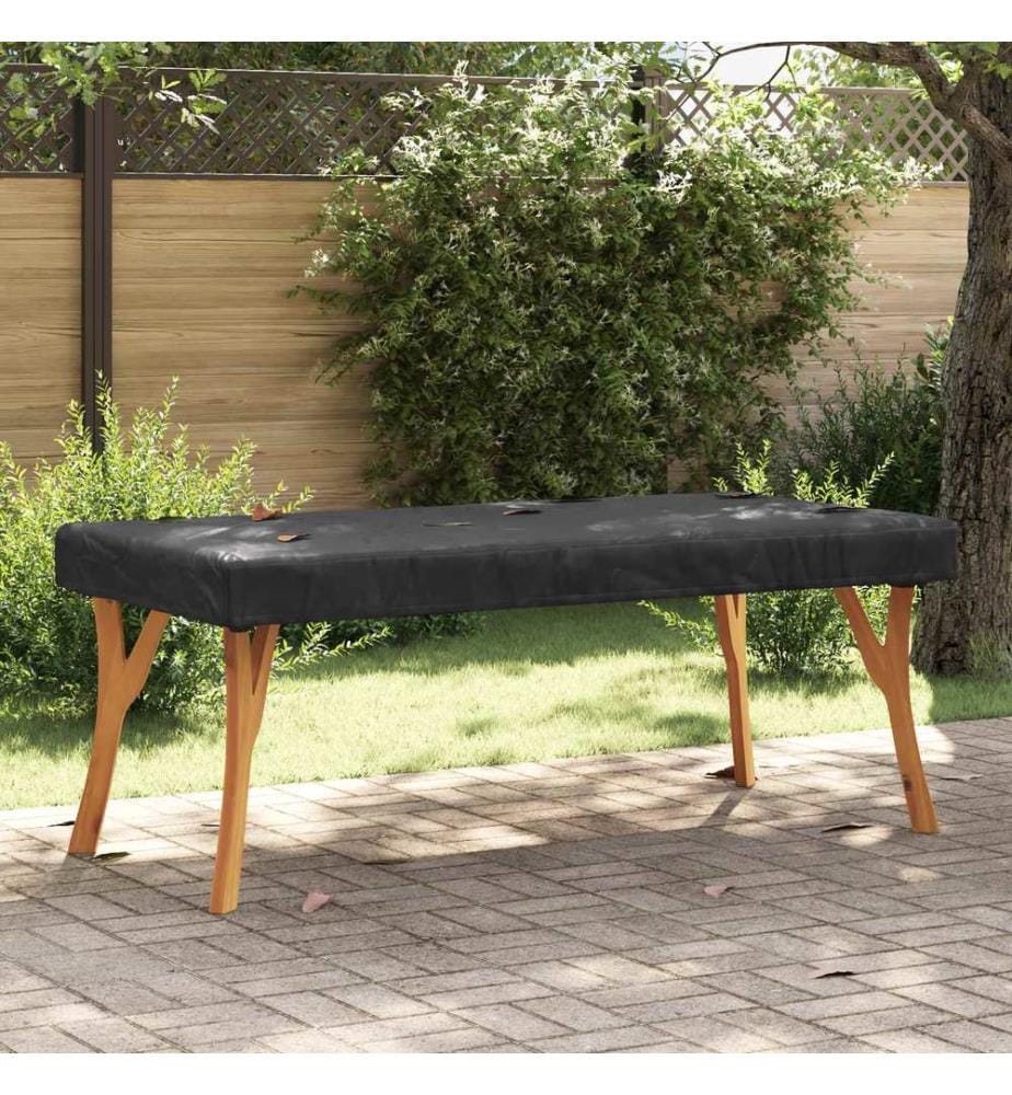 Tischdecken Uni Schwarz 82 x 182 x 15 cm Stoff