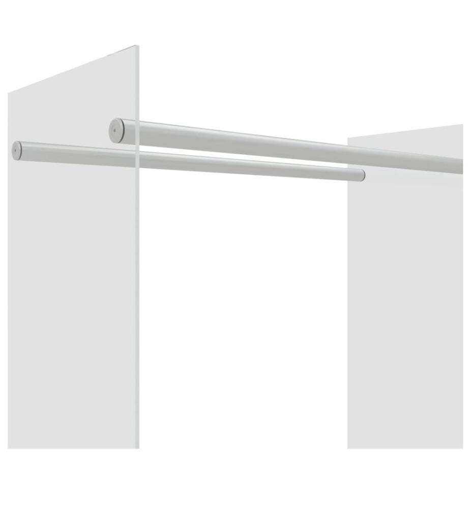 Brennholzregal Transparent 80x35x100 cm Hartglas