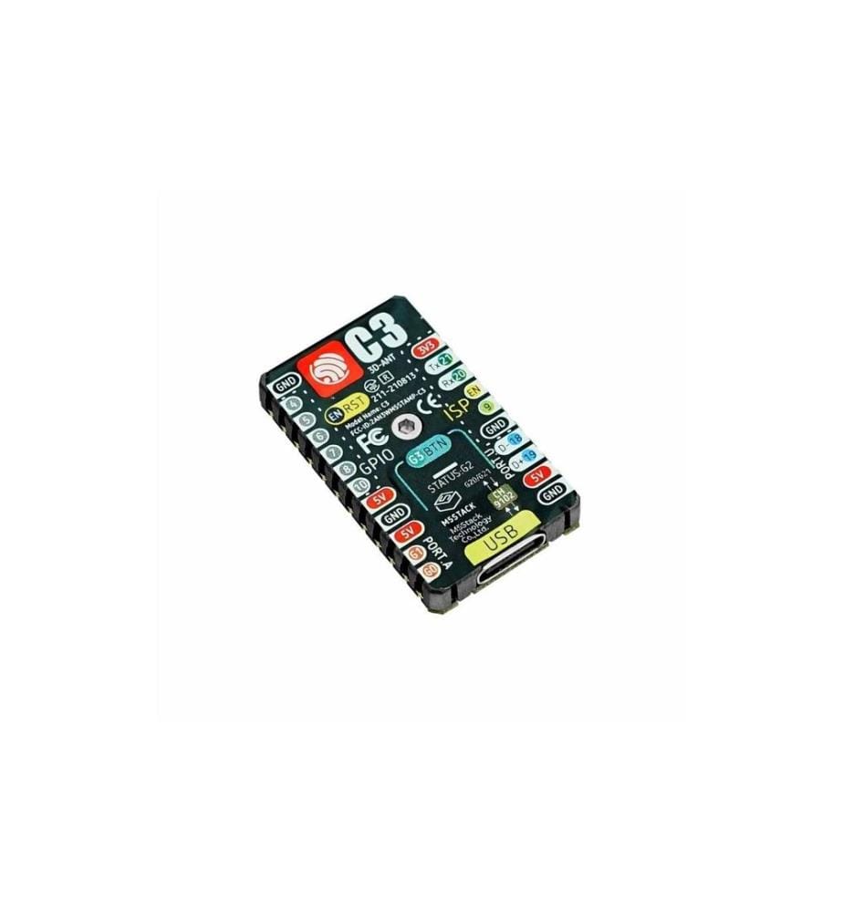 M5Stack - Entwicklerboard M5Stamp C3 Mate mit Pin Headers