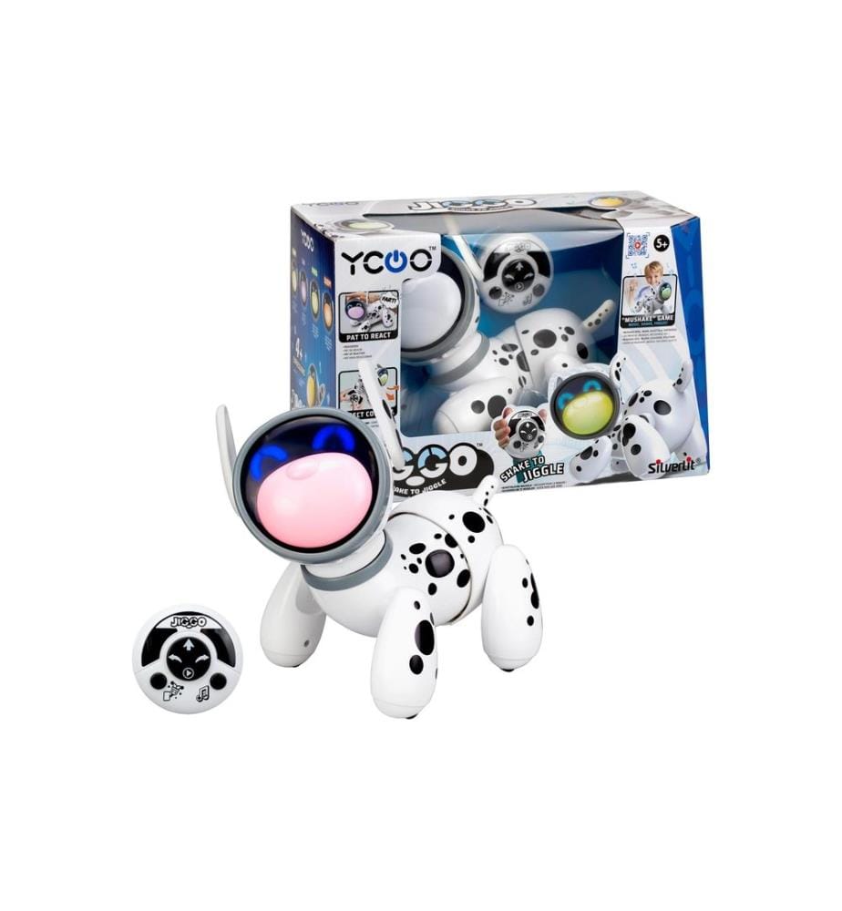 Silverlit - Robot Jiggo Robo Pet 17 x 15 x 20 cm, LED