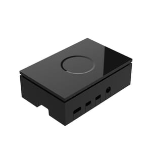 Raspberry Pi - Gehäuse für Raspberry Pi - 4 Model B Schwarz