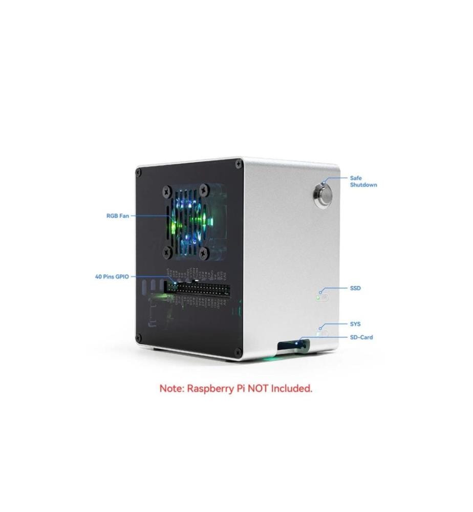 Raspberry Pi - Gehäuse Pironman 5 MINI