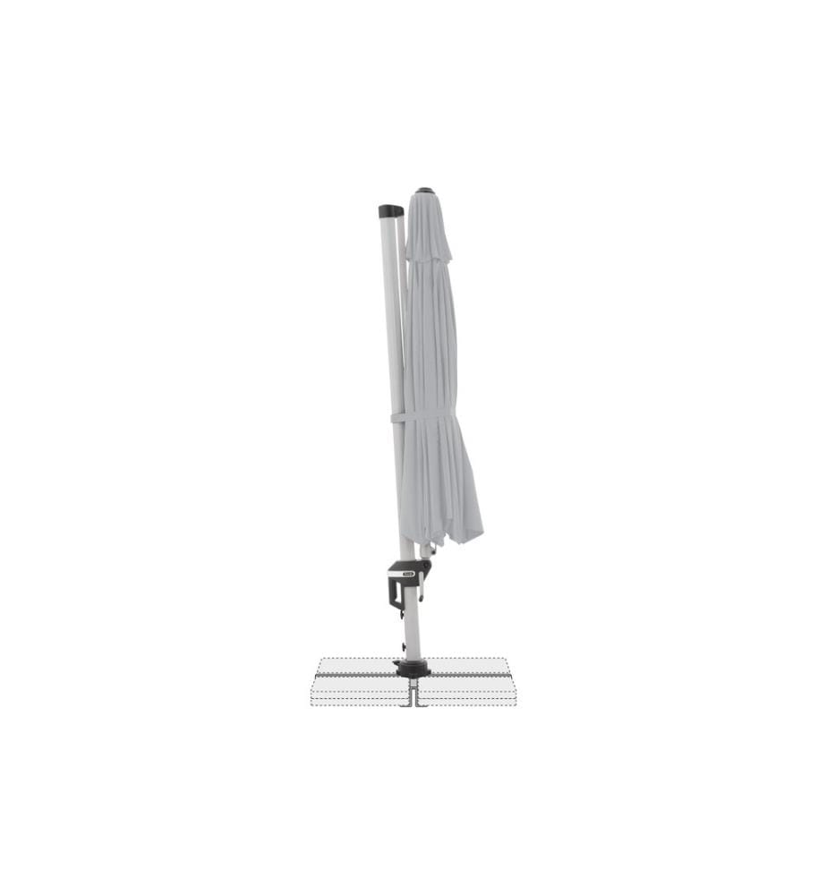 Doppler - Sonnenschirm Active 370 - Hellgrau