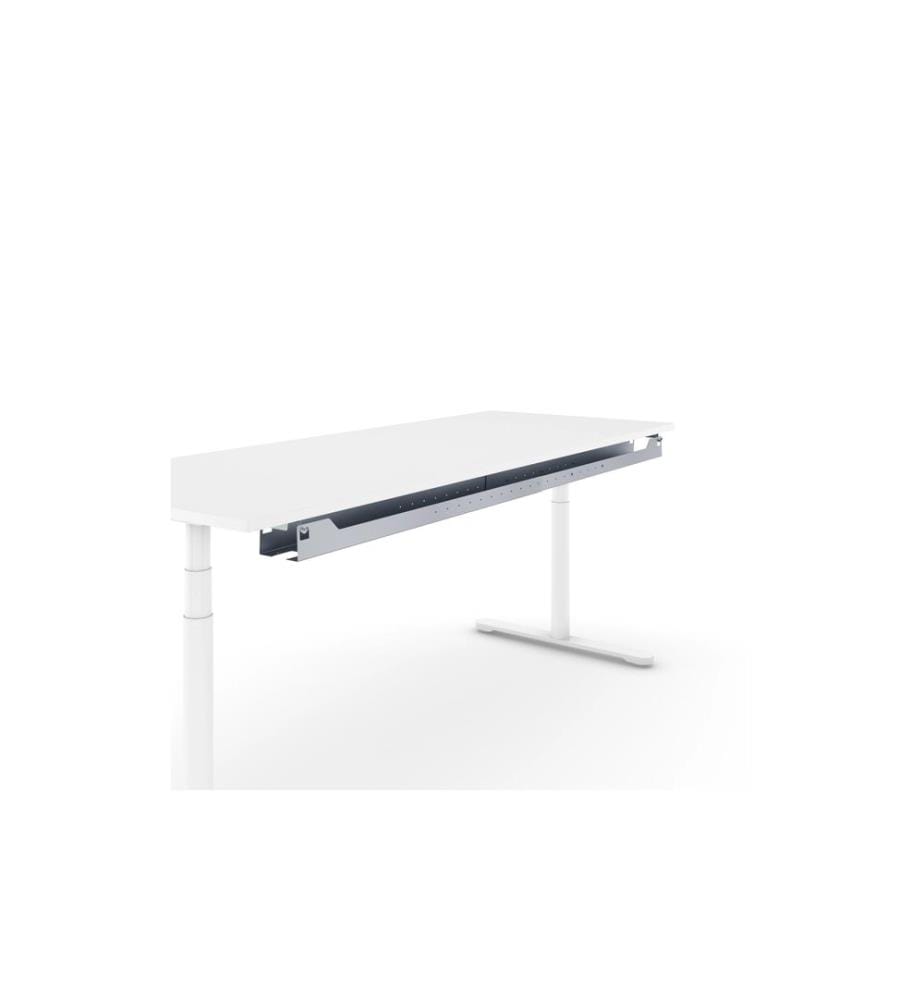 Actiforce - Bac à câbles Stretch, 1040 - 1840 mm, gris argenté