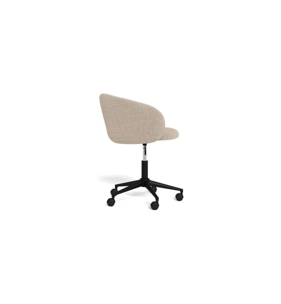 AC Design - Chaise de bureau Eleanor, Beige