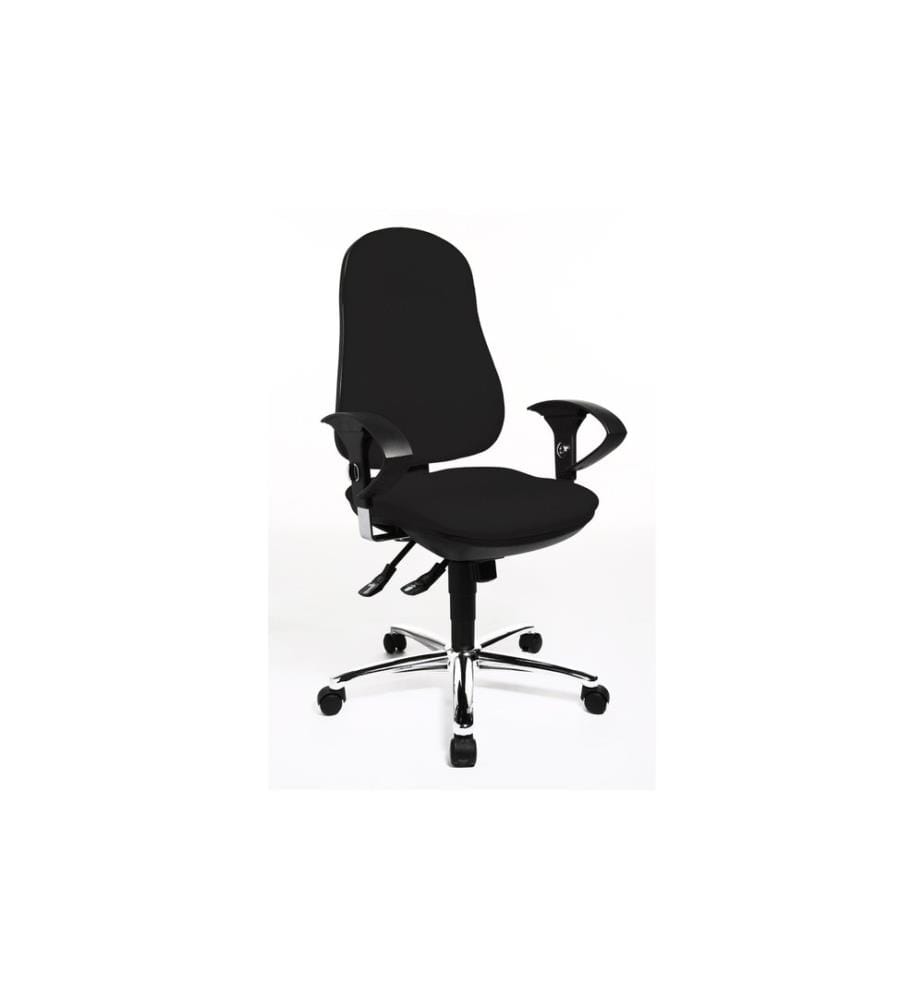 Topstar - Bürostuhl Support Syncro Deluxe, Schwarz