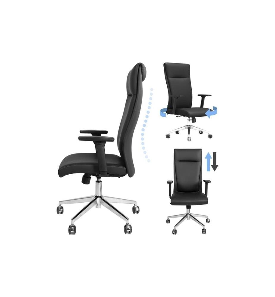 CONTINI - Chaise de bureau ComfortPro Noir