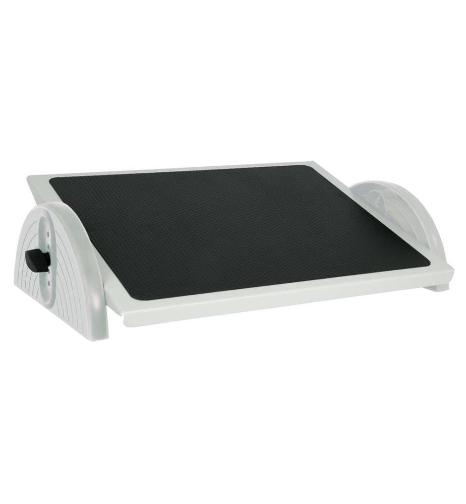 WEDO - Fussstütze Relax Steel Black 5 Stufen, Silber