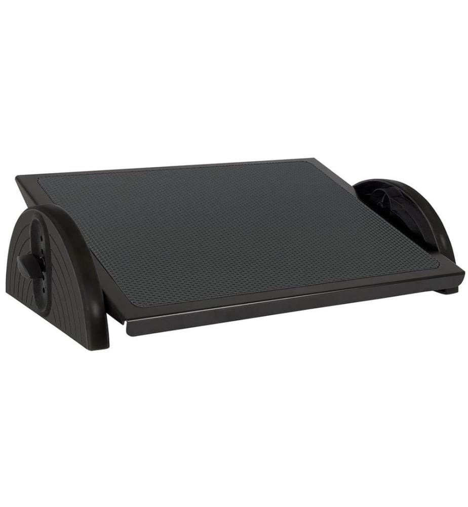 WEDO - Repose-pied Relax Steel Black 5 niveaux, noir